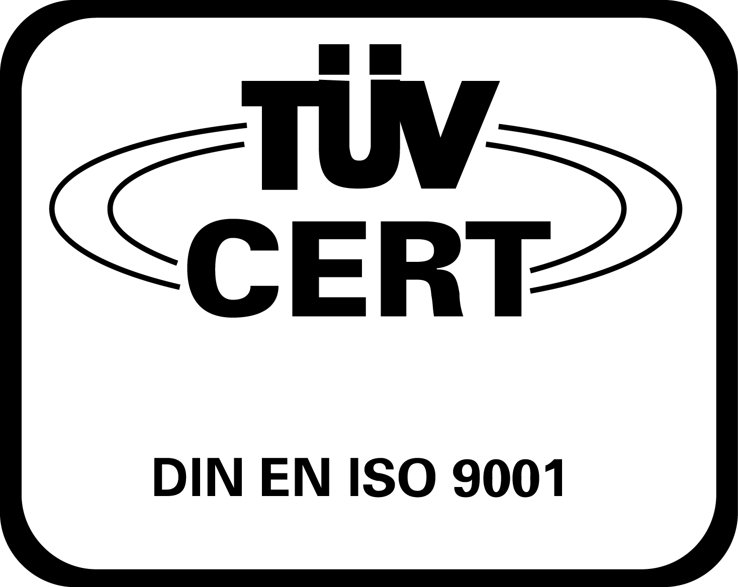 TUV Cert Logo [ISO 9001] png
