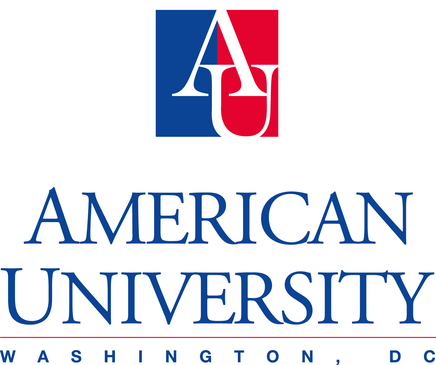 AU Logo [American University Logo   Washington, DC] png