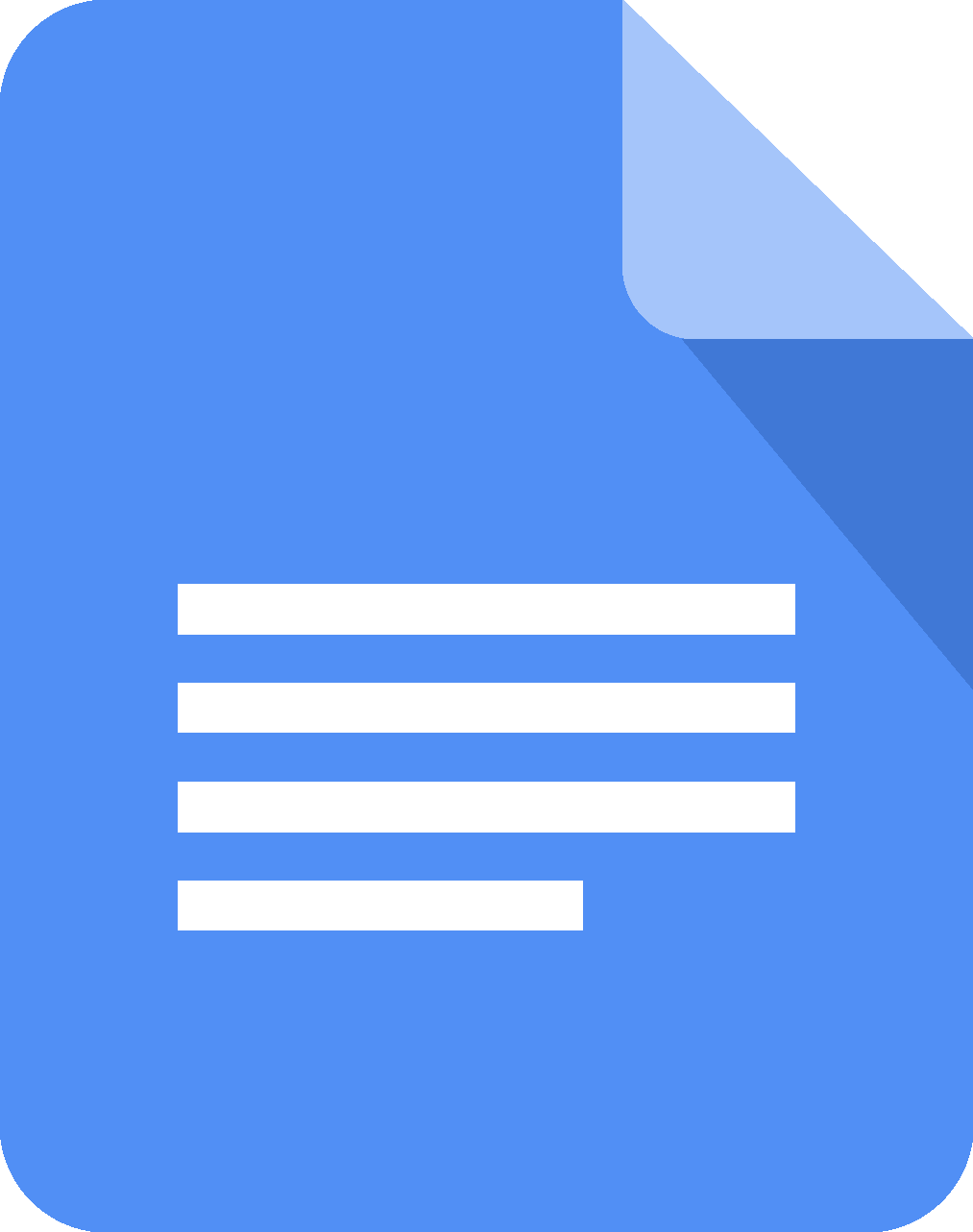 Google Docs Logo png