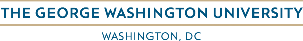 GW   George Washington University Logo png
