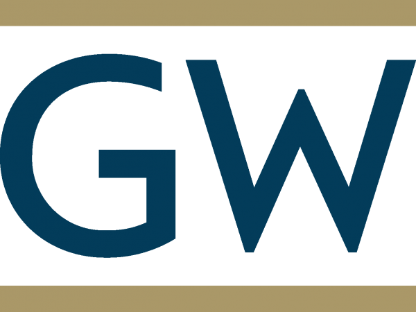 GW   George Washington University Logo png