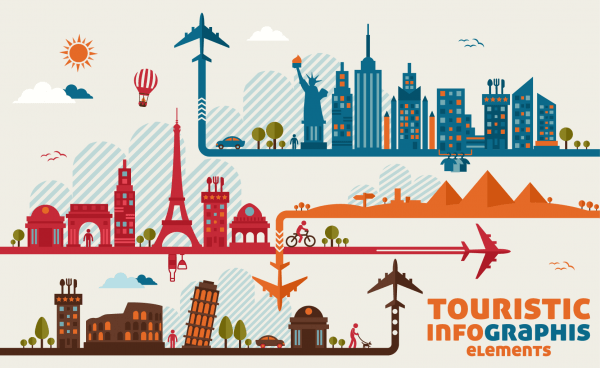 Travel Infographic Template png
