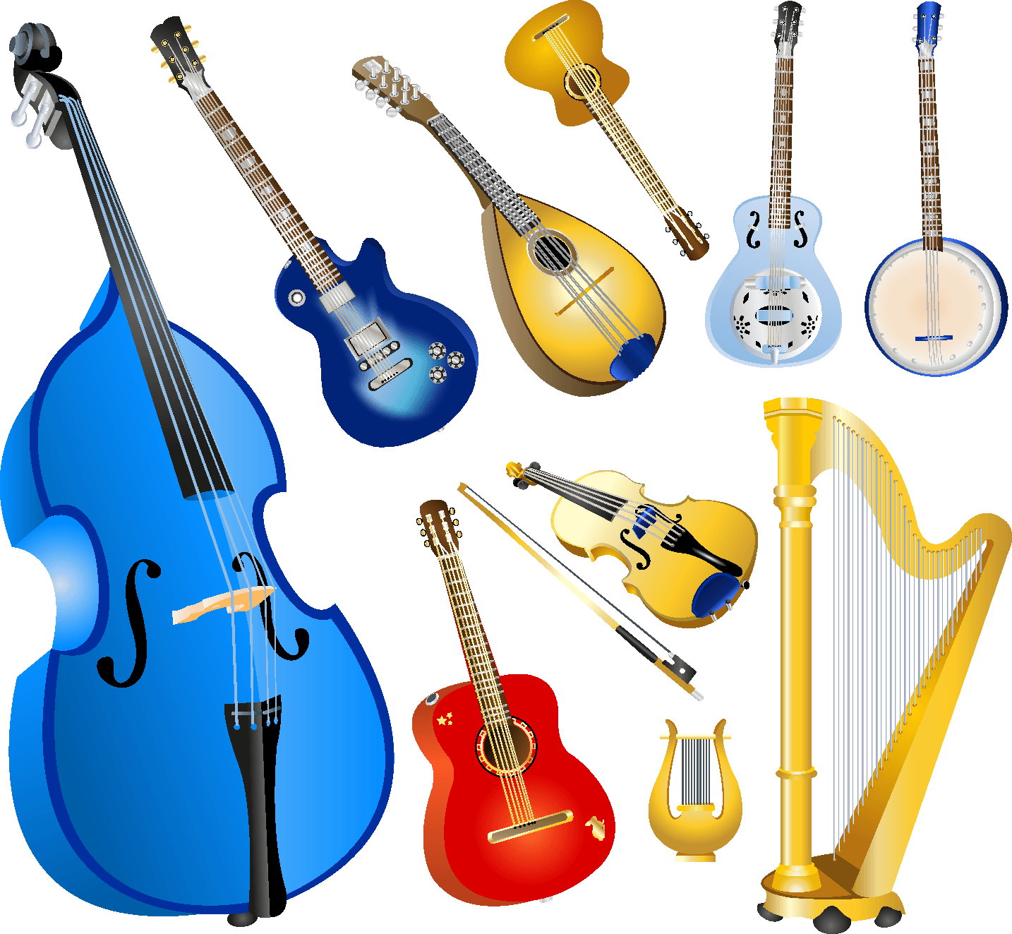Музыкальные инструменты на слух. Музыкальные инструменты. Струнные инструменты. Инструменты со струнами. Смычковые музыкальные инструменты.