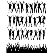 Party People Silhouettes 01