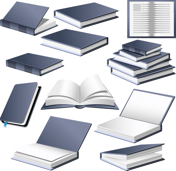 Books vector 01 png