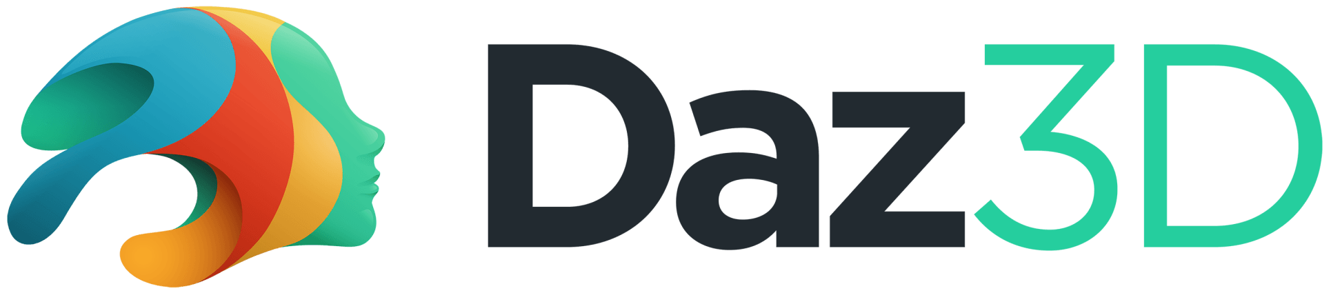 Daz 3D Logo png