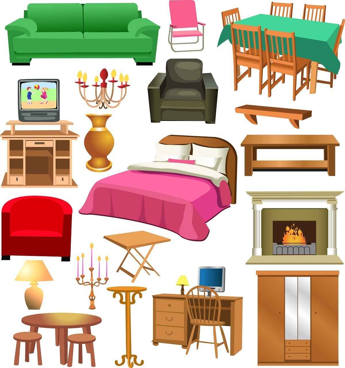 Furniture set 03 png