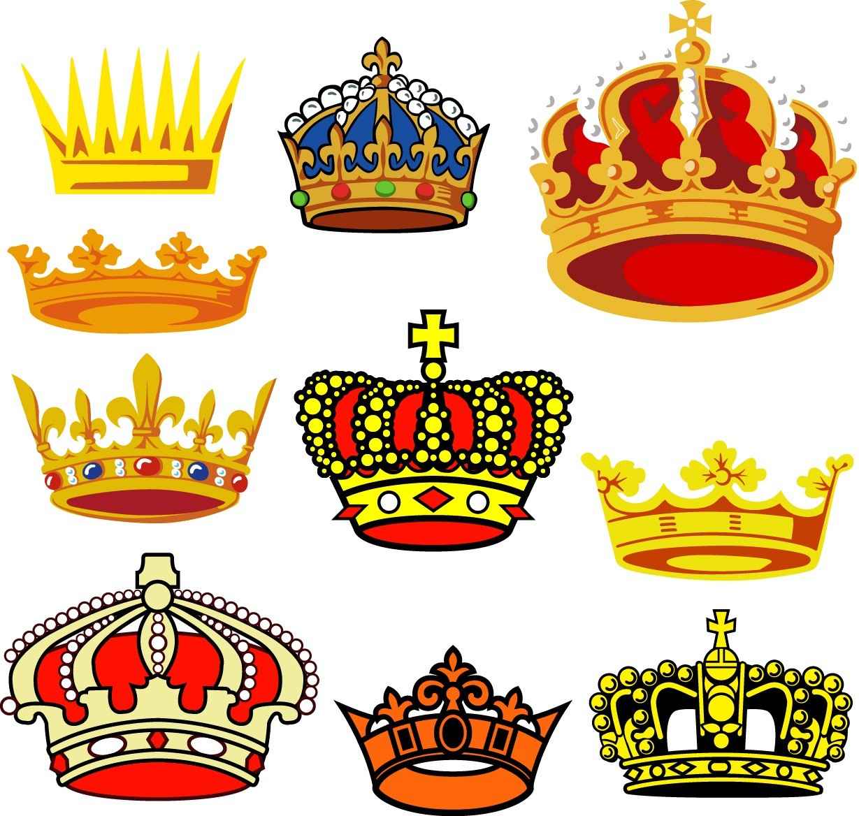 Crowns silhouette png
