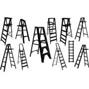 Ladder silhouette