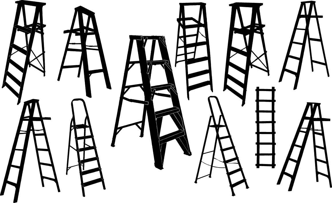 Ladder silhouette png
