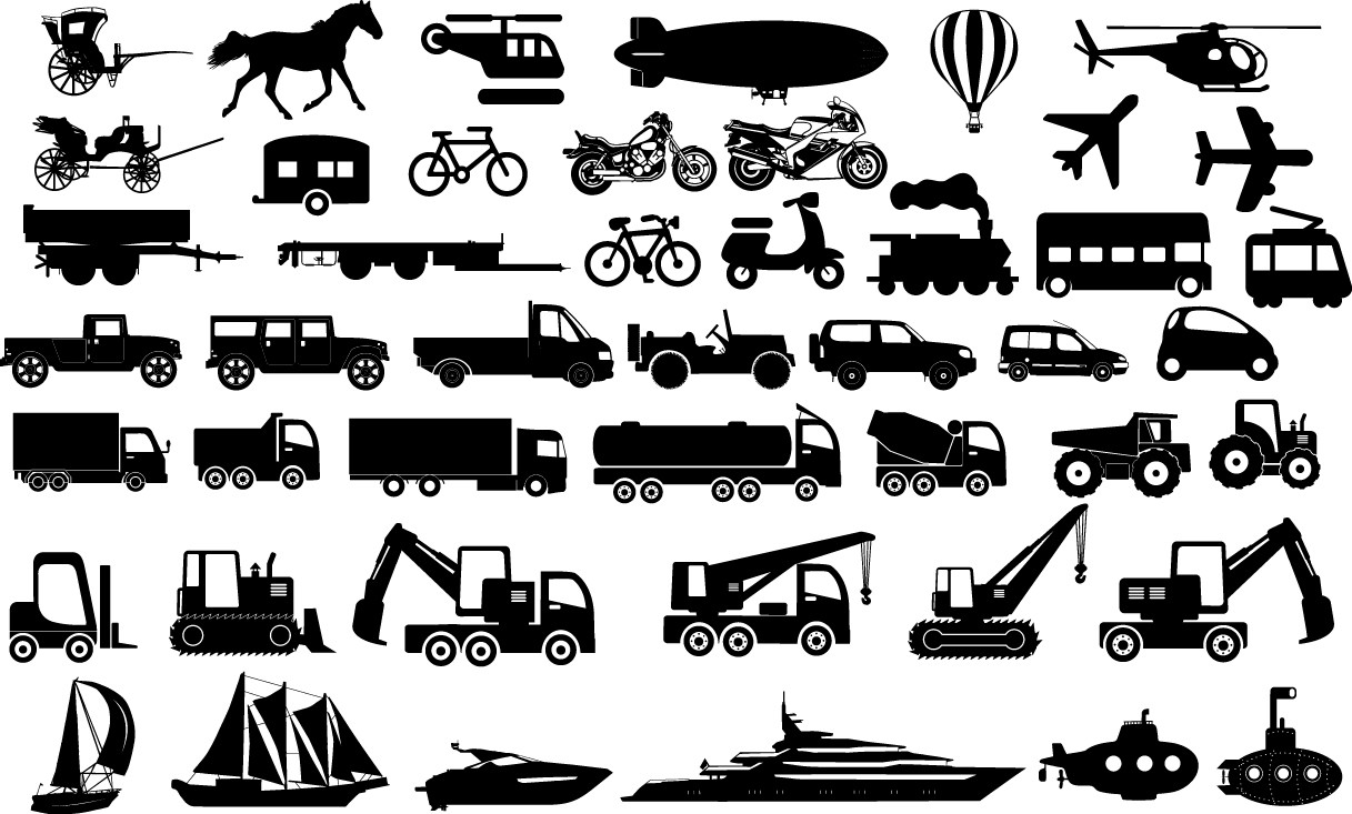 Transportation Icons png