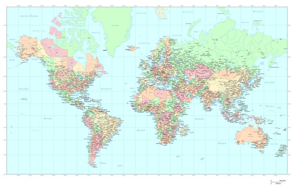World Map png