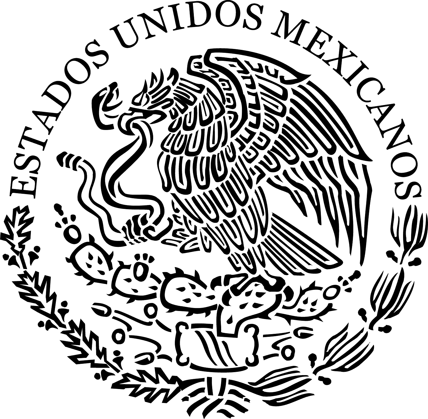 Escudo Nacional de Mexico png