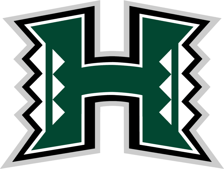 Hawaii Rainbow Warriors Logo (Rainbow Wahine) Download Vector