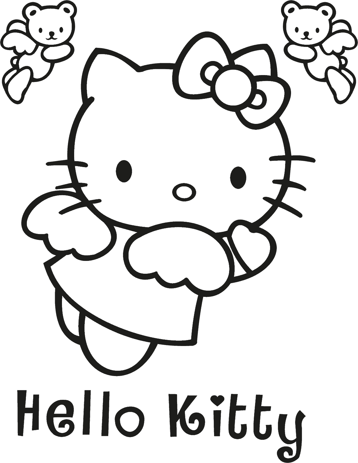 Hello Kitty Logo png