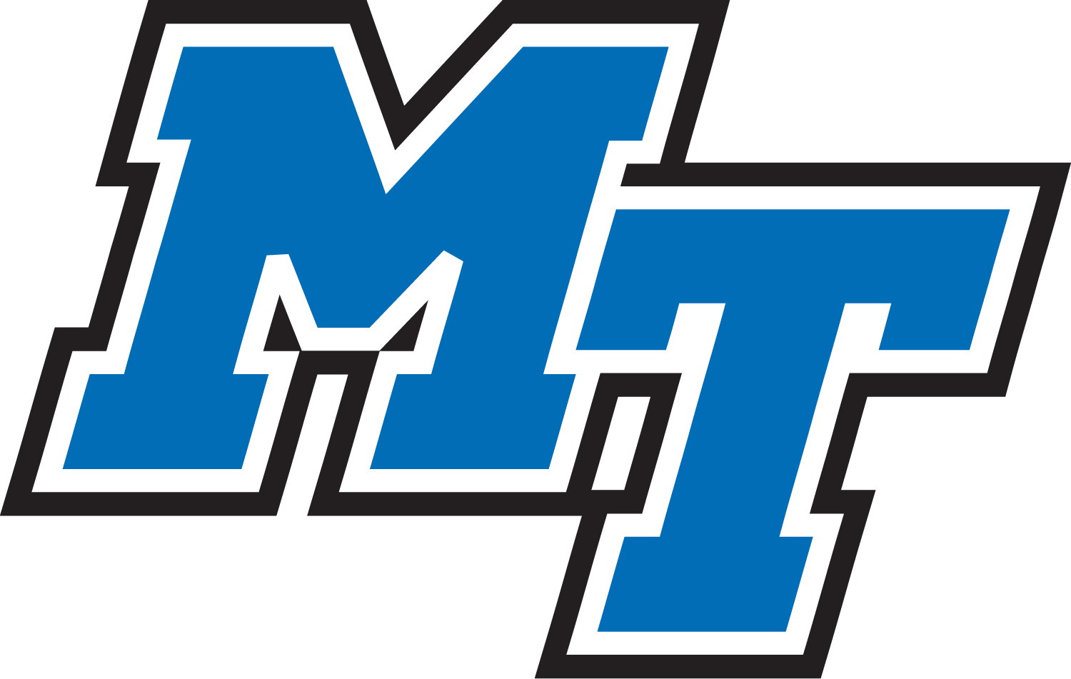 Middle Tennessee State University Logo (MTSU) png