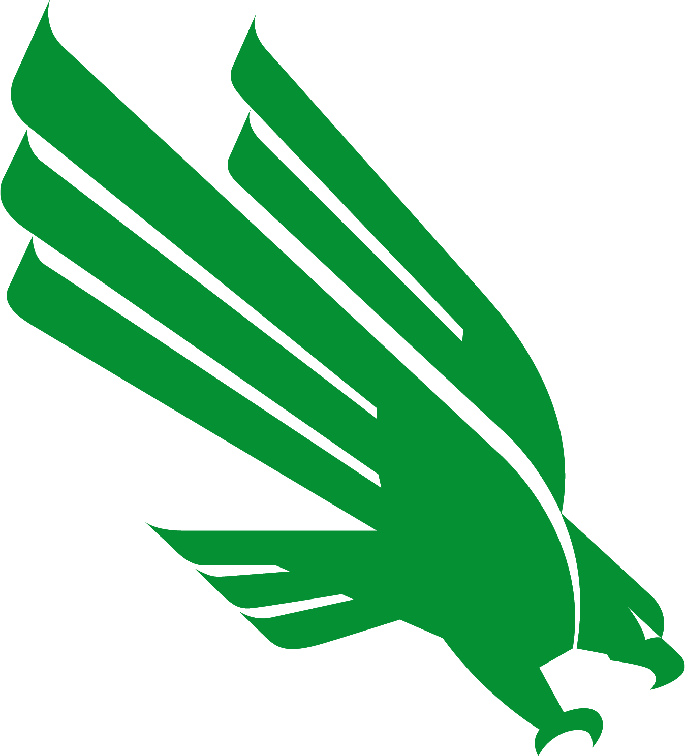 North Texas Mean Green Logo png