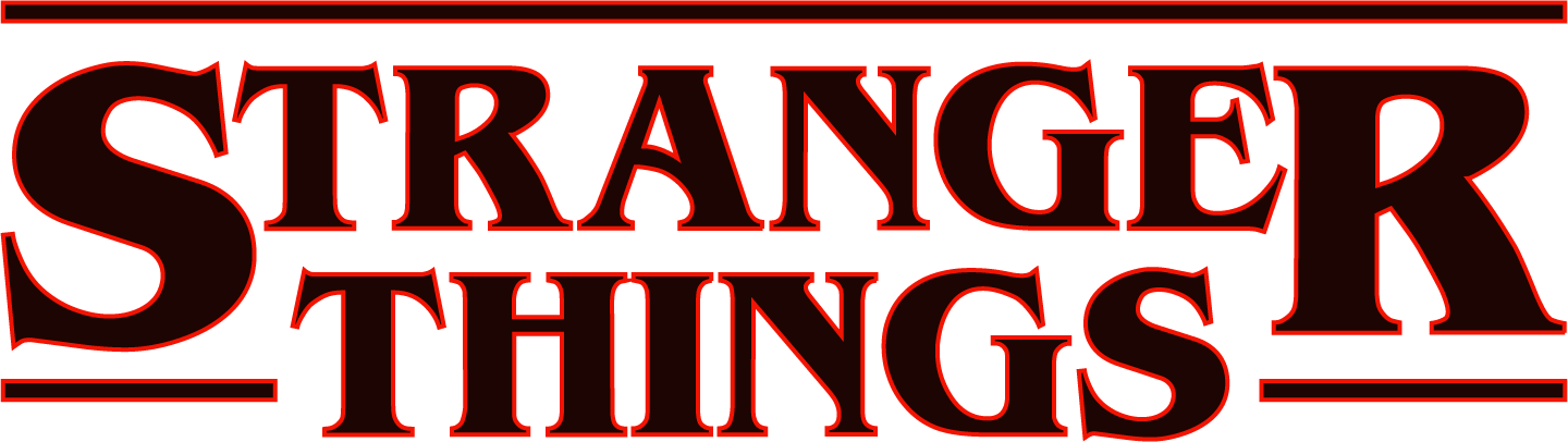 Stranger Things Logo png