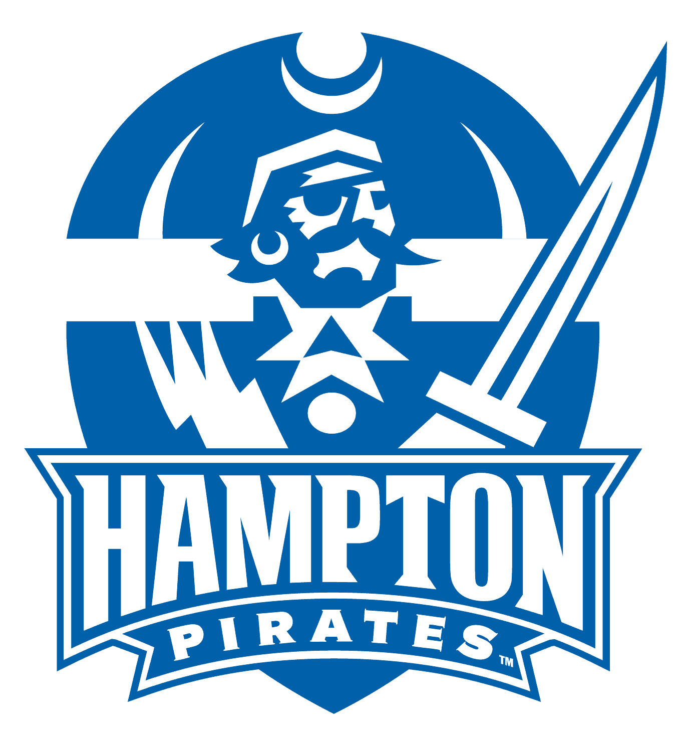 Hampton Pirates Logo (Lady Pirates) png