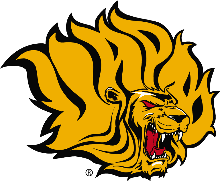 Arkansas-Pine Bluff Golden Lions Logo (Golden Lady Lions) Download Vector