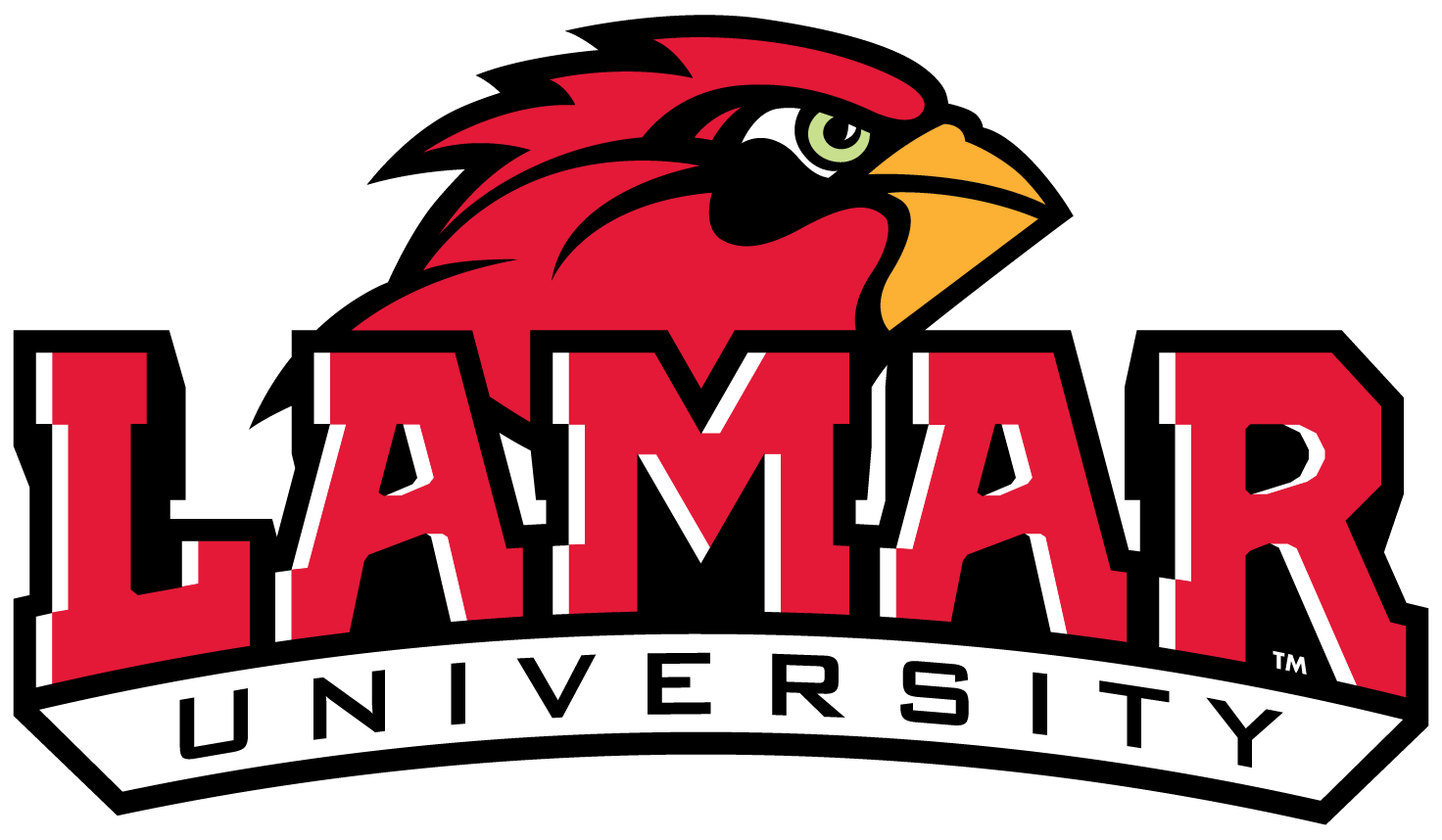 Lamar Cardinals Logo (Lady Cardinals) png