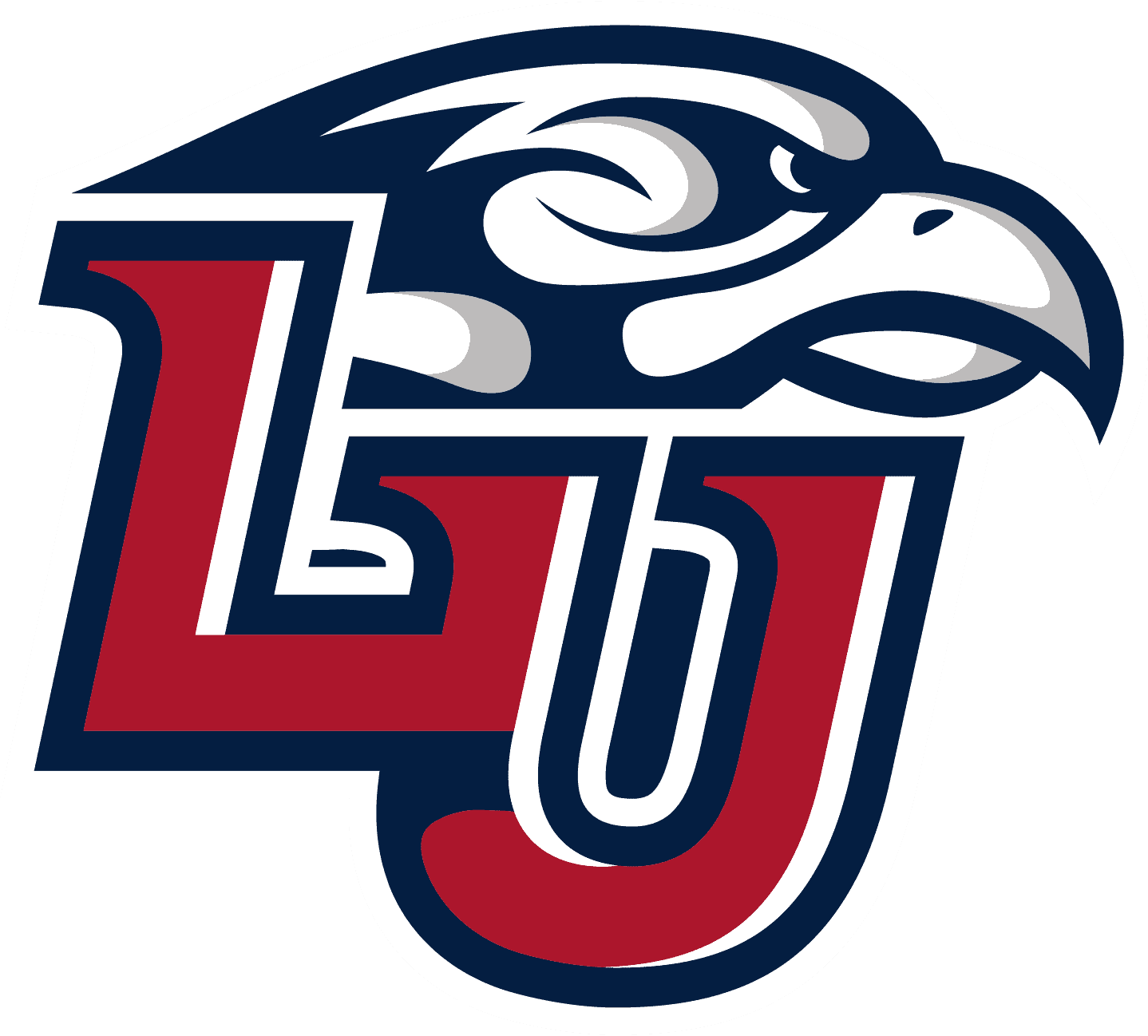 Liberty Flames Logo (Lady Flames) png