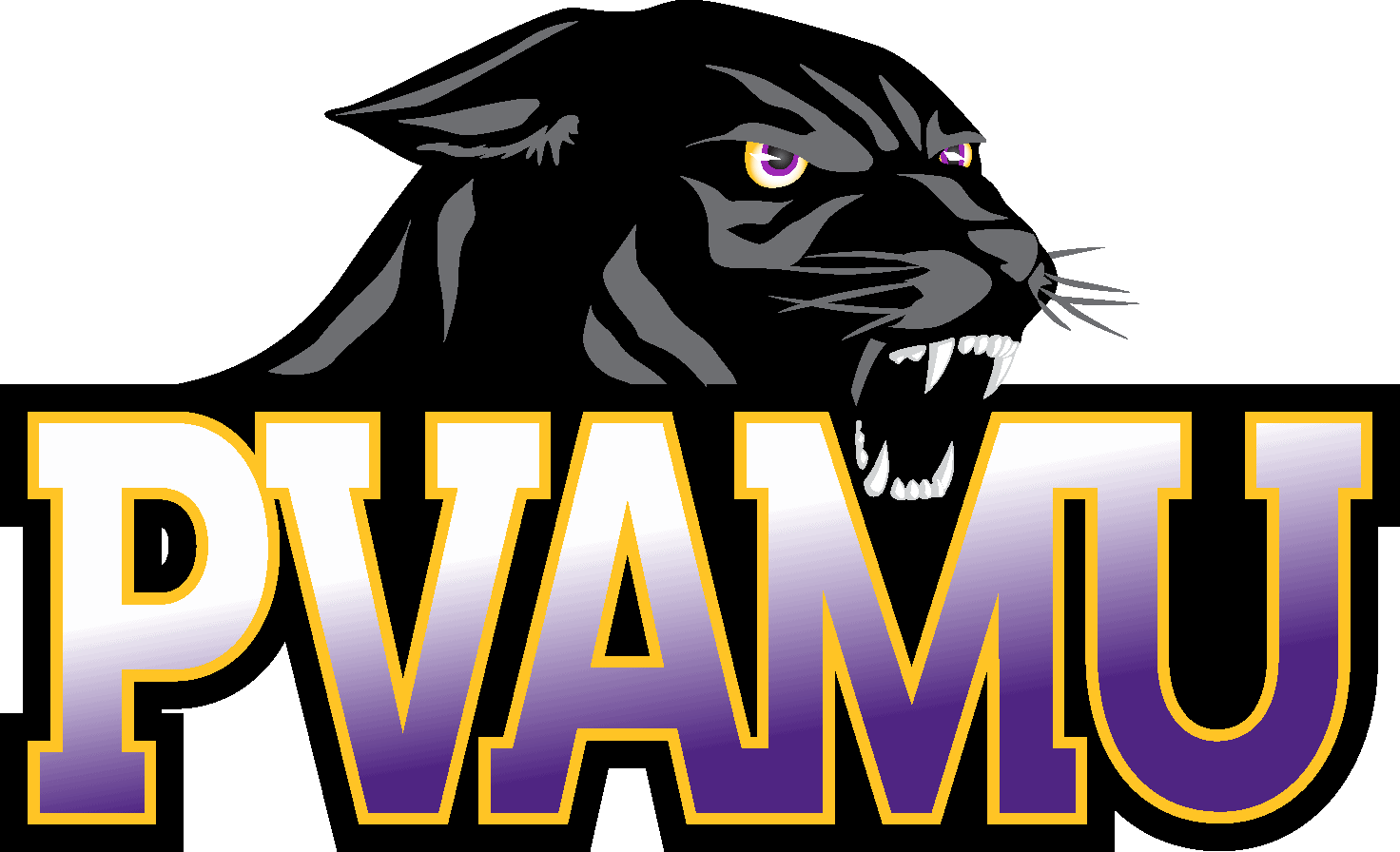 Prairie View A&M Panthers Logo (Lady Panthers) png