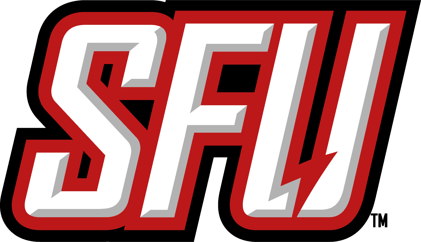 Saint Francis Red Flash Logo png