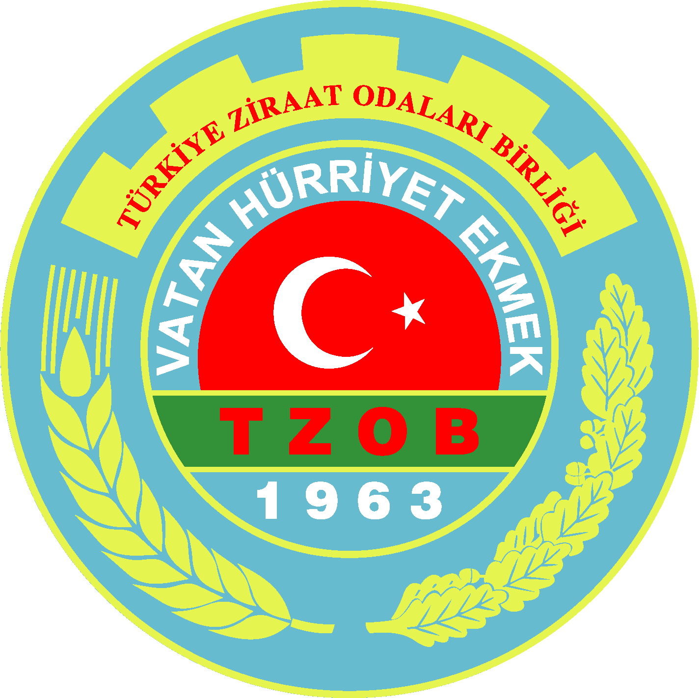 Türkiye Ziraat Odaları Birliği Logo (TZOB) png