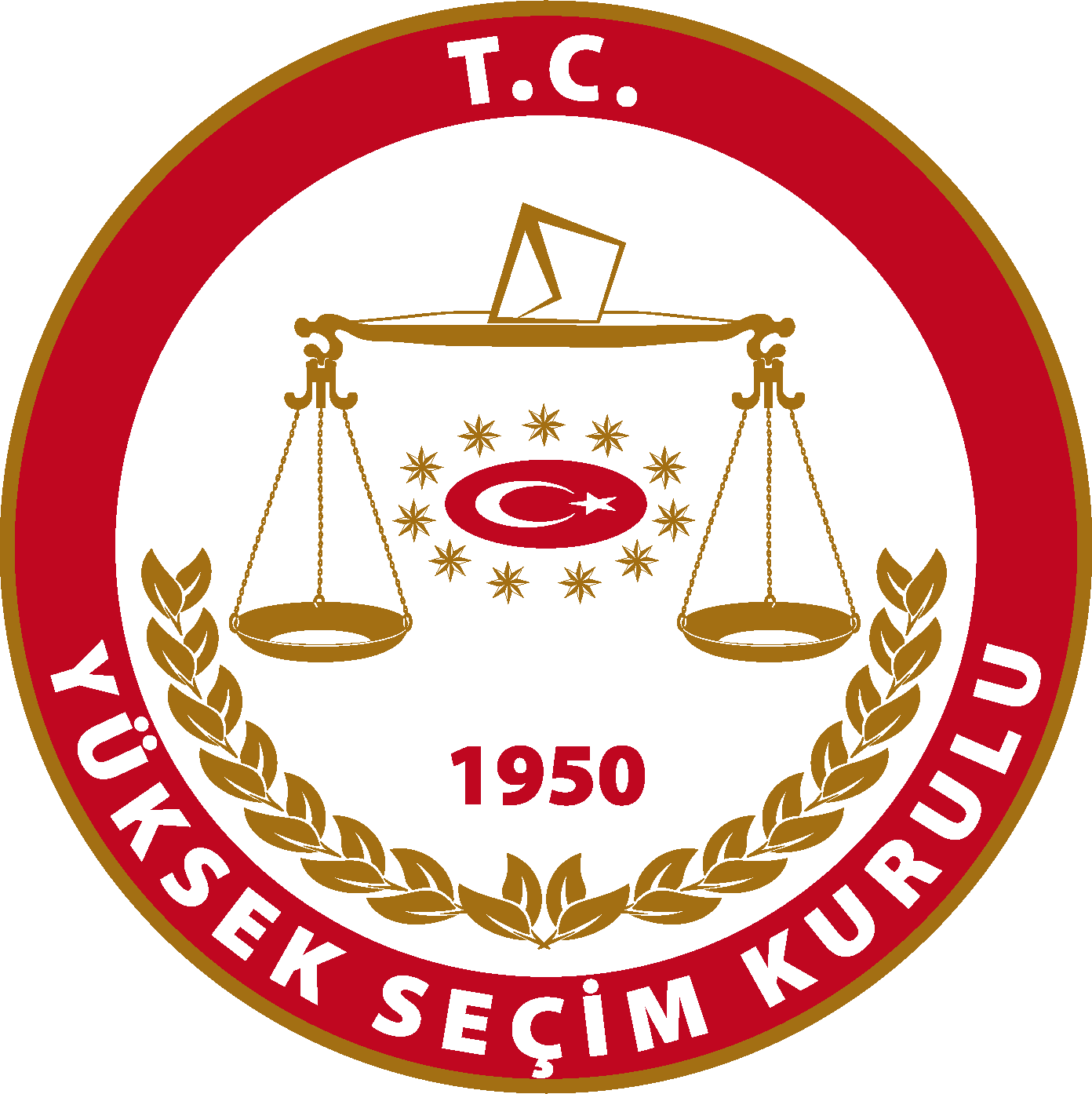 YSK Logo (Yüksek Seçim Kurulu) png