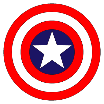 Captain America Logo [Shield] png