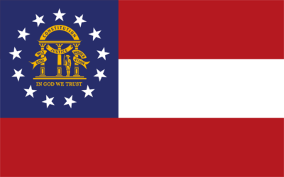 Georgia State Flag&Seal png