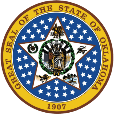 Oklahoma State Flag and Seal png