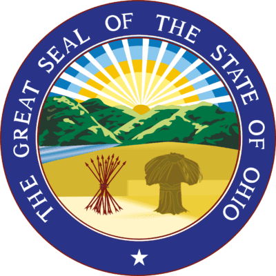 Ohio State Flag&Seal png