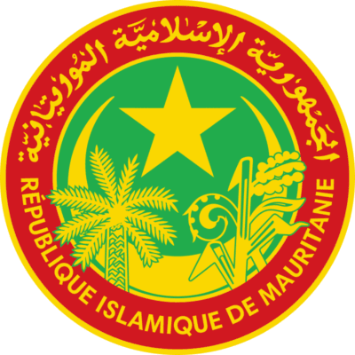 Mauritania Flag and Emblem png