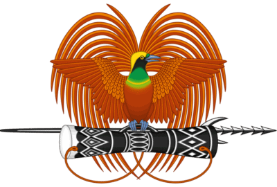Papua New Guinea Flag and Emblem png