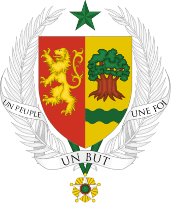Senegal Flag and Emblem png