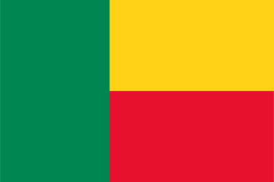 Benin Flag and Emblem png