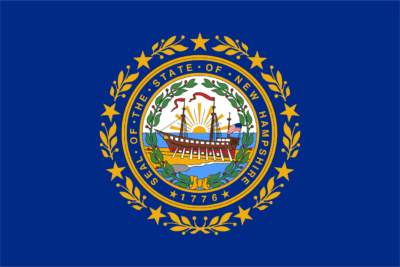 New Hampshire State Flag and Seal png