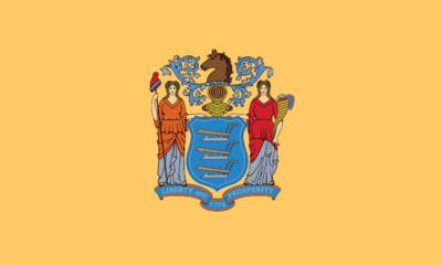 New Jersey State Flag and Seal png