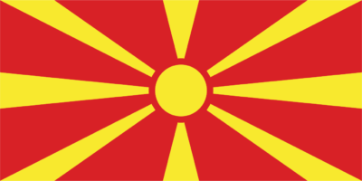 North Macedonia Flag and Emblem png