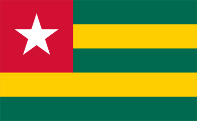 Togo Flag and Emblem png