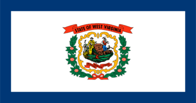 West Virginia State Flag and Seal png