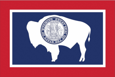 Wyoming State Flag and Seal png