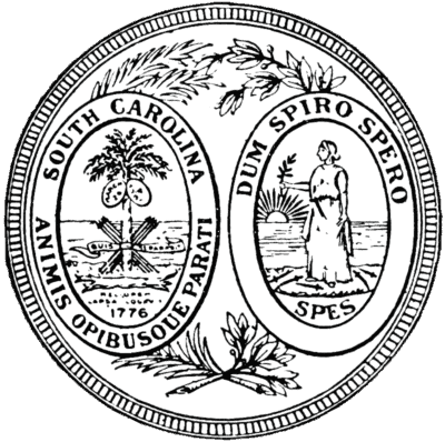 South Carolina State Flag and Seal png