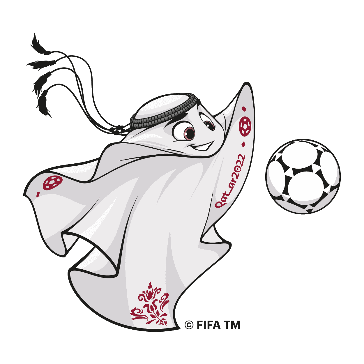 FIFA World Cup 2022 Mascot La eeb Logo PNG Logo Vector Brand 