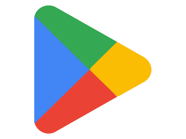 Google Play Logo (2022) png