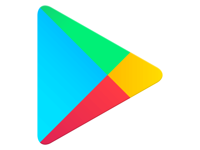 Google Play Logo (new 2016) png