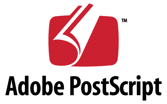 Adobe PostScript Logo (PS) png