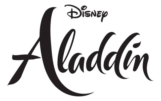 Aladdin Logo (film) png